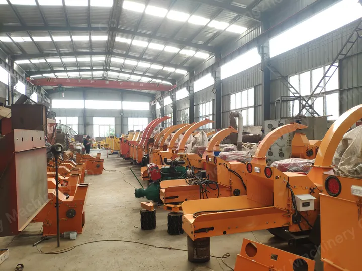 triturador de ramas de árboles