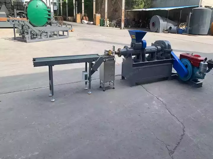 diesel charcoal briquette extruder for sale